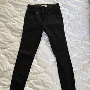 Madewell Black Skinny Jeans